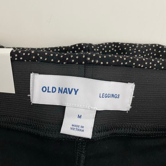 Old Navy Polkadot Legging Size Medium - Picture 7 of 9